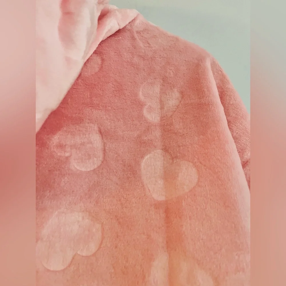 Sanrio Kuromi and My Melody Hearts Pink Hoodie XSmall NWT - Picture 10 of 12